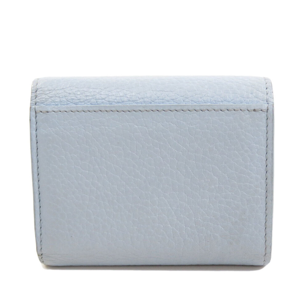 Louis Vuitton Calfskin Bi Portefeuille Wallet fold Capucines Black